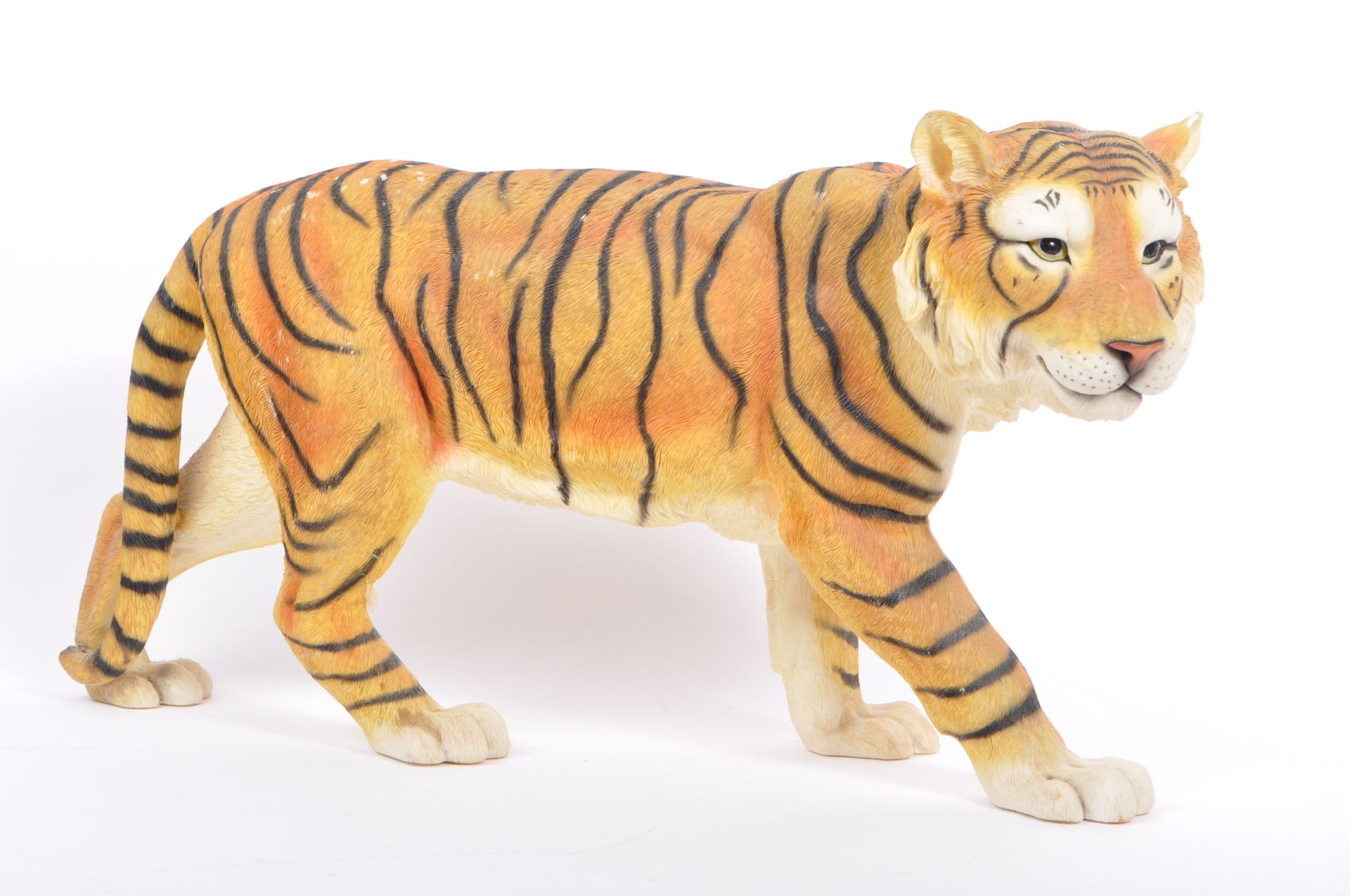 COLLECTION OF OF RESIN TIGER FIGURINES BY THE JULIANA COLLECTION - Image 4 of 13