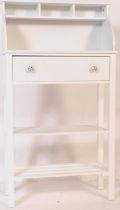 CONTEMPORARY WHITE PAINTED WOODEN BUREAU