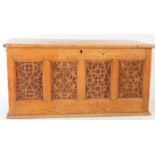 18TH CENTURY ARTS AND CRAFTS PINE BLANKET BOX