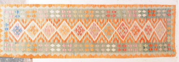 ANATOLIAN TURKISH KILIM RUNNER RUG