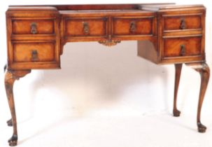 VINTAGE 20TH CENTURY QUEEN ANNE REVIVAL DRESSING TABLE