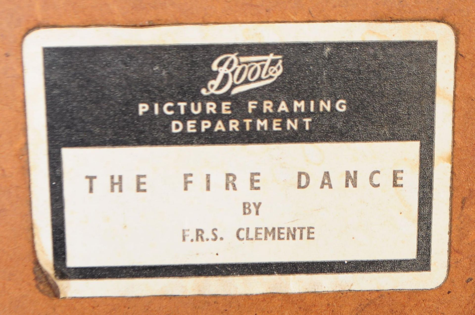 TWO RETRO CLEMENTE FRS PRINTS DEPICTING A DANCING WOMAN - Image 7 of 9