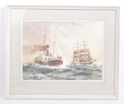 1982 FRANK SHIPSIDES WATERCOLOUR PAINTING