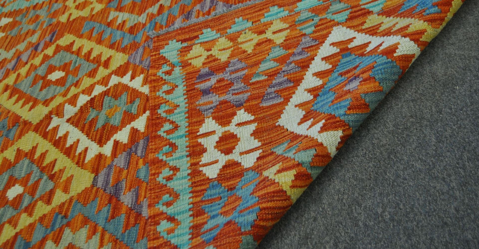 ANATOLIAN TURKISH KILIM RUG - Bild 4 aus 4