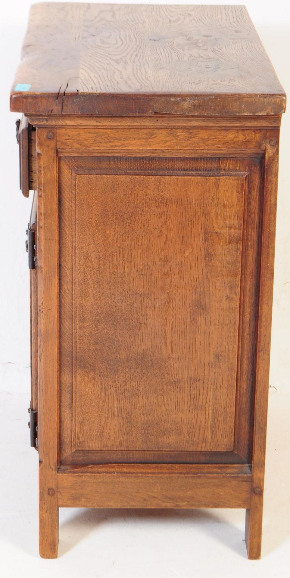 19TH CENTURY FRENCH OAK HALL CUPBOARD CABINET - Image 6 of 6