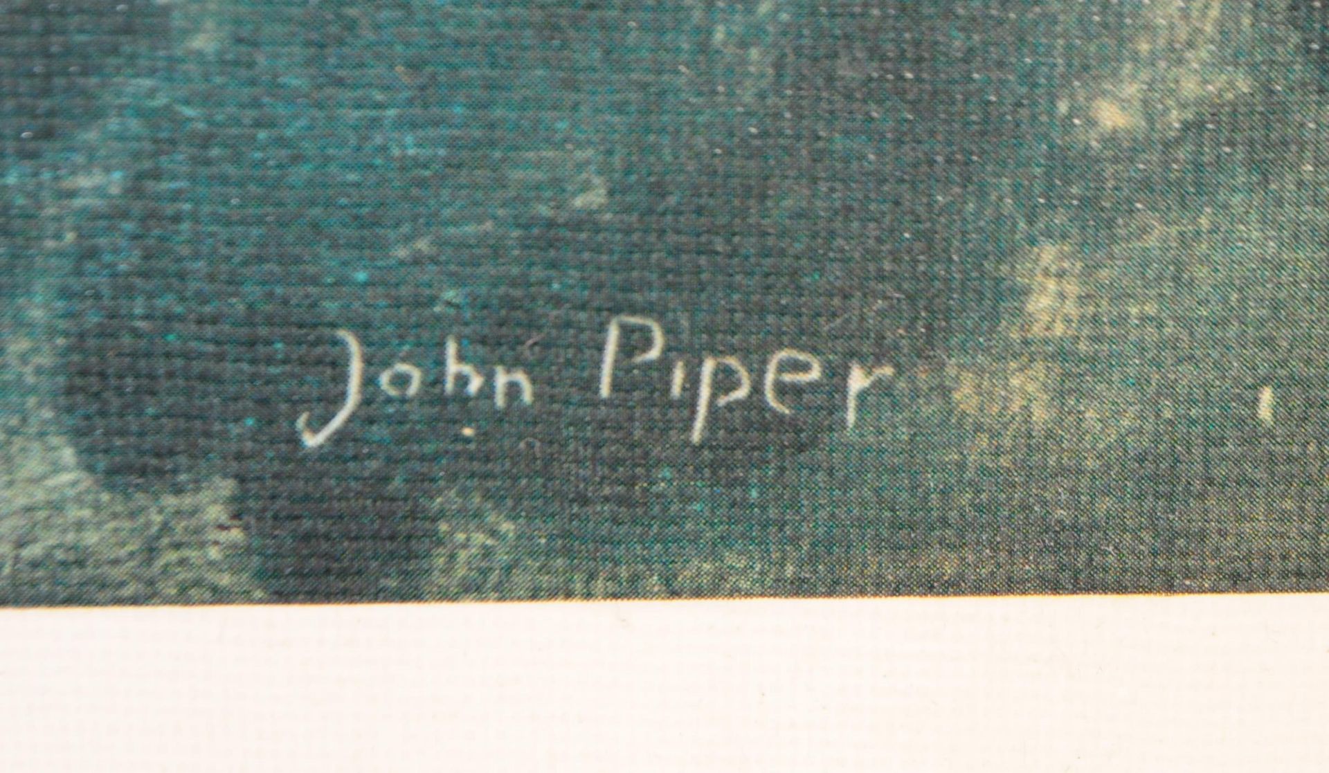 JOHN PIPER FRAMED & GLAZED PRINT ST MARY LE PORT - Bild 3 aus 5