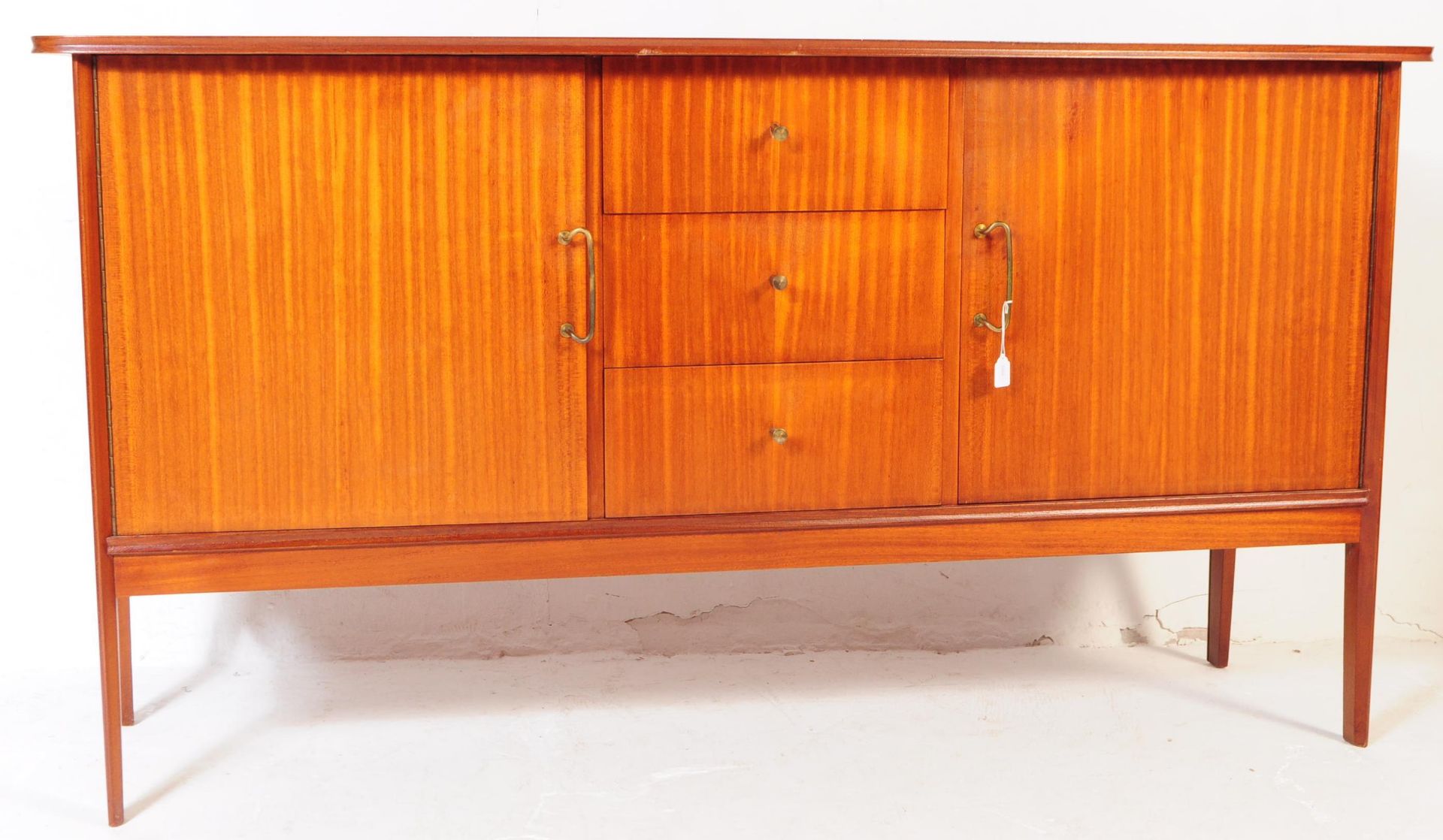 1950S 'VANSON' WALNUT SIDEBOARD CREDENZA BY PETER HAYWARD