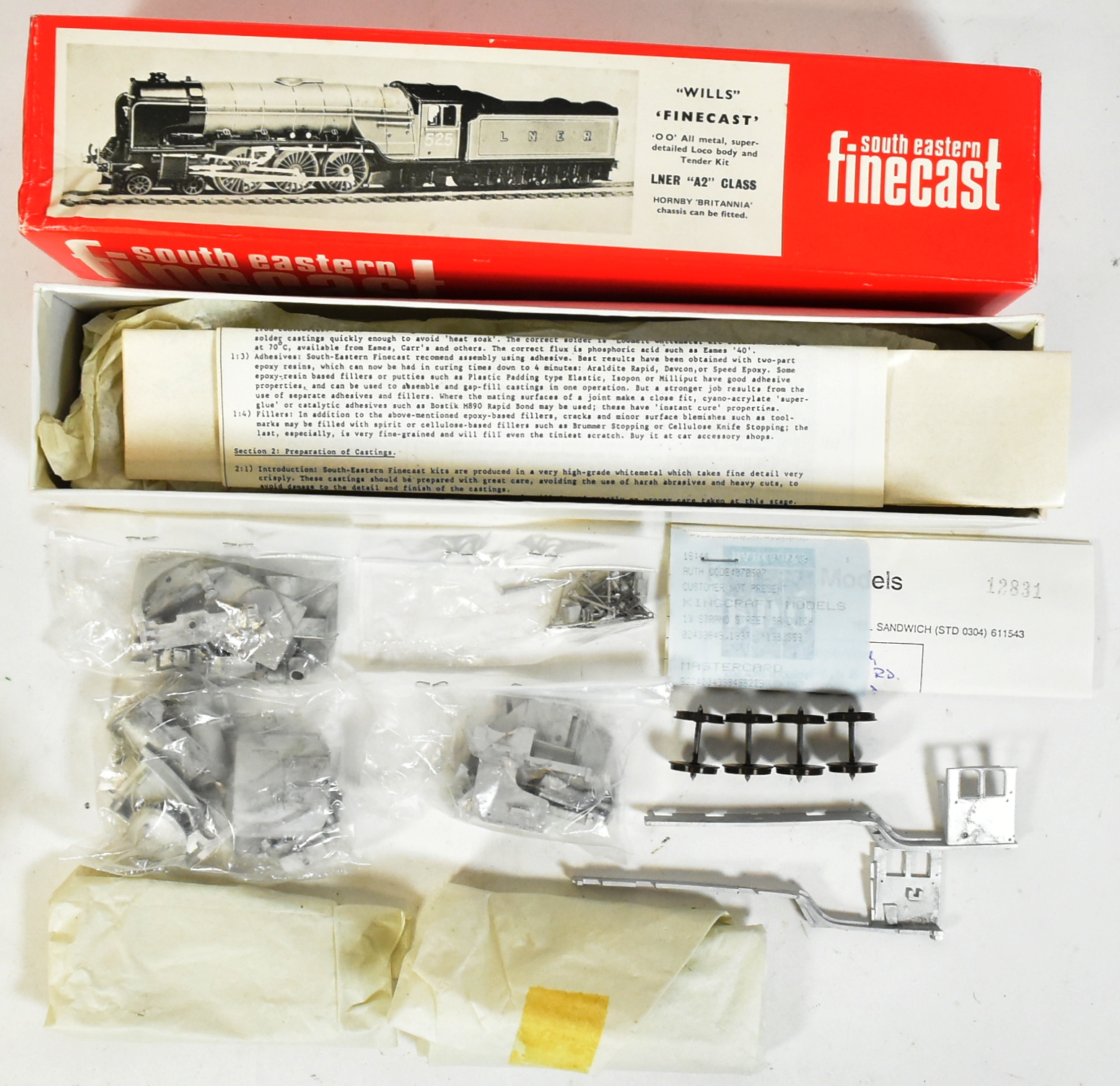 MODEL RAILWAY - X2 WILLS FINECAST WHITE METAL KITS - Image 2 of 3