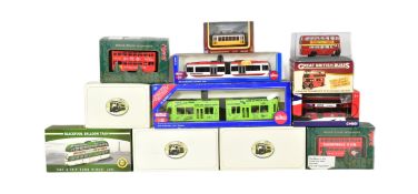 DIECAST - COLLECTION OF BUS & TRAM DIECAST MODELS