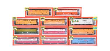 COLLECTION OF LIFE-LIKE TRAINS OO GAUGE MODEL RAILWAY ROLLING STOCK