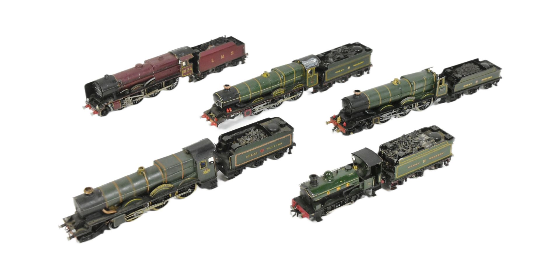 MODEL RAILWAY - COLLECTION OF KIT BUILT LOCOMOTIVES