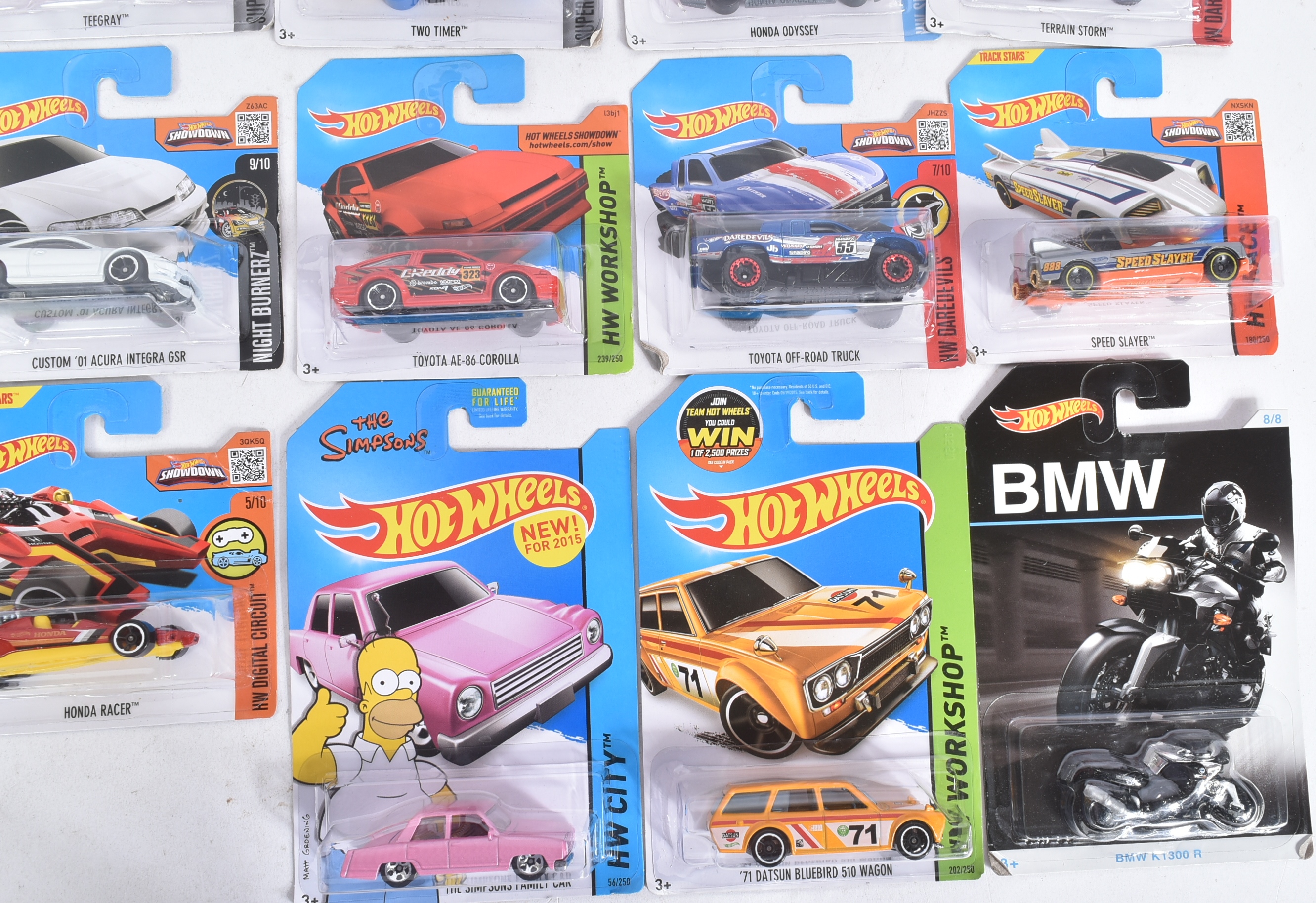 HOT WHEELS - COLLECTION OF ASSORTED CARDED MATTEL DIECAST - Image 4 of 5