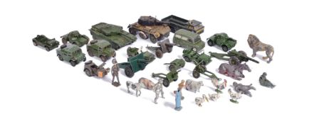 DIECAST - COLLECTION OF MILITARY DIECAST & TOY SOLDIERS