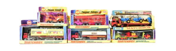 DIECAST - COLLECTION OF X6 MATCHBOX SUPERKINGS