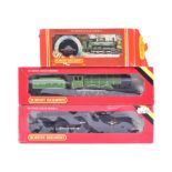 THREE VINTAGE HORNBY OO GAUGE MODEL RAILWAY TRAINSET LOCOMOTIVES