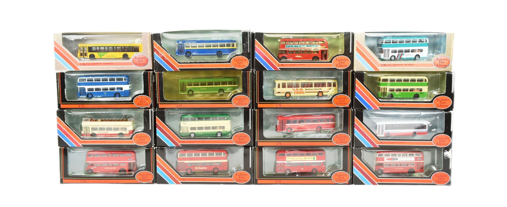 DIECAST - EFE EXCLUSIVE FIRST EDITIONS DIECAST MODEL BUSES