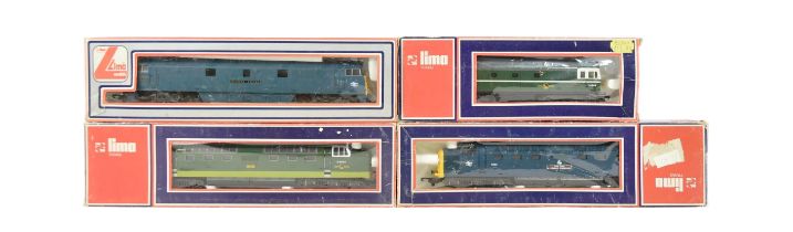 MODEL RAILWAY - COLLECTION OF LIMA OO GAUGE LOCOMOTIVES