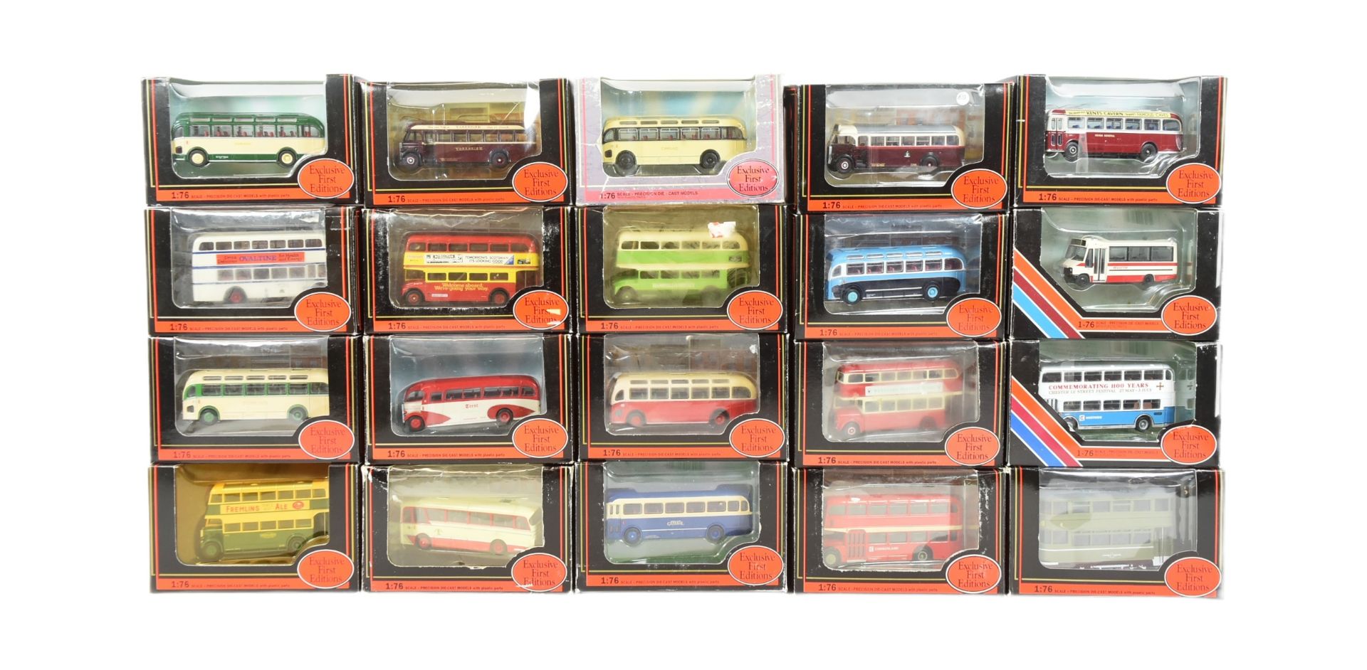 DIECAST - EFE EXCLUSIVE FIRST EDITIONS DIECAST MODEL BUSES