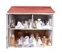DOLL'S HOUSE - BRIDAL SHOP WITH FURNITURE