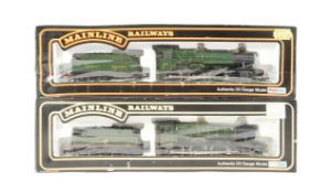 TWO VINTAGE MAINLINE OO GAUGE MODEL RAILWAY TRAINSET LOCOMOTIVES