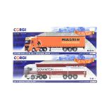 DIECAST - X2 CORGI 1/50 SCALE DIECAST MODEL HAULAGE VEHICLES