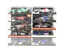 DIECAST - COLLECTION OF 1/43 SCALE MINICHAMPS DIECAST MODELS