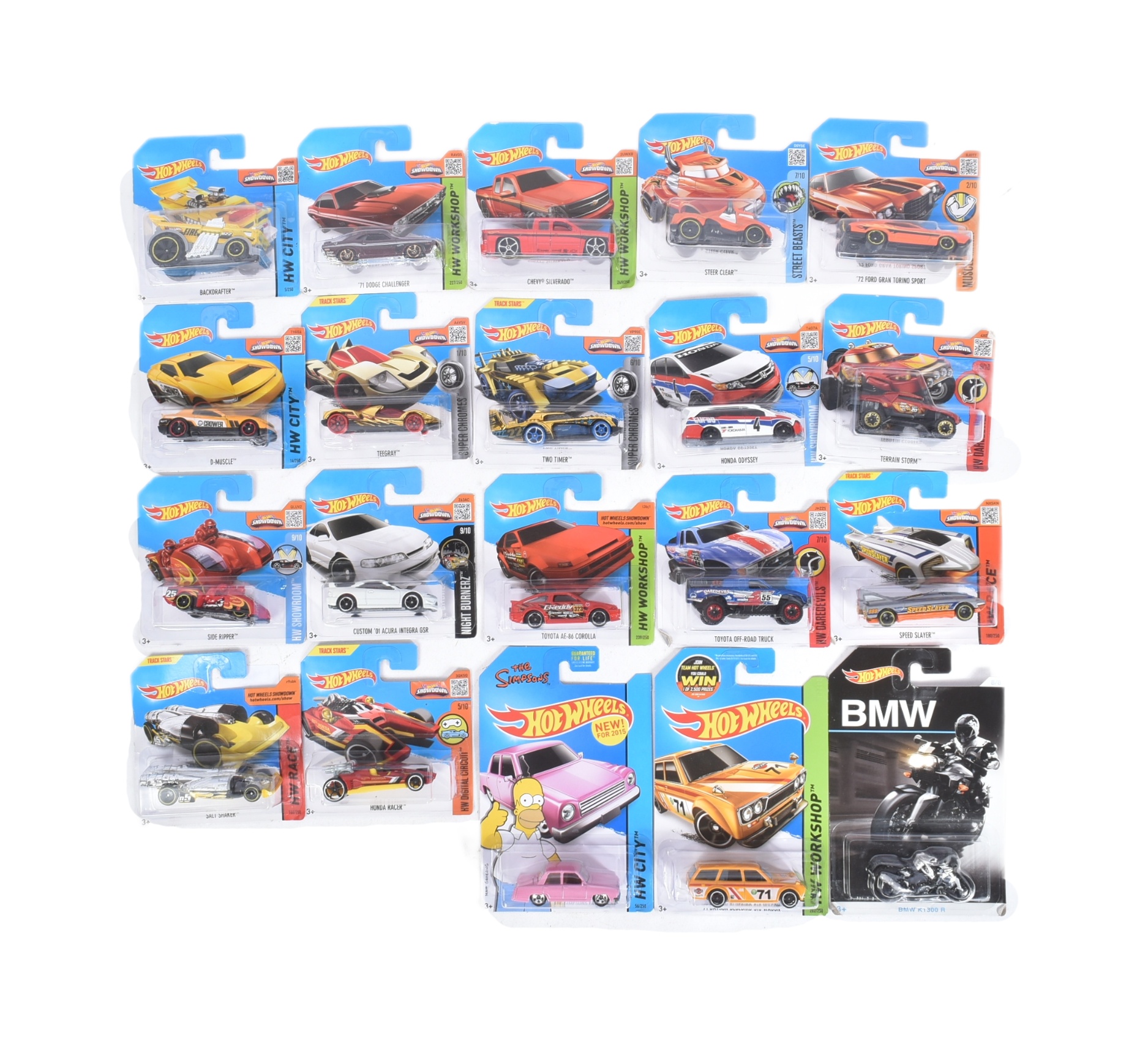 HOT WHEELS - COLLECTION OF ASSORTED CARDED MATTEL DIECAST