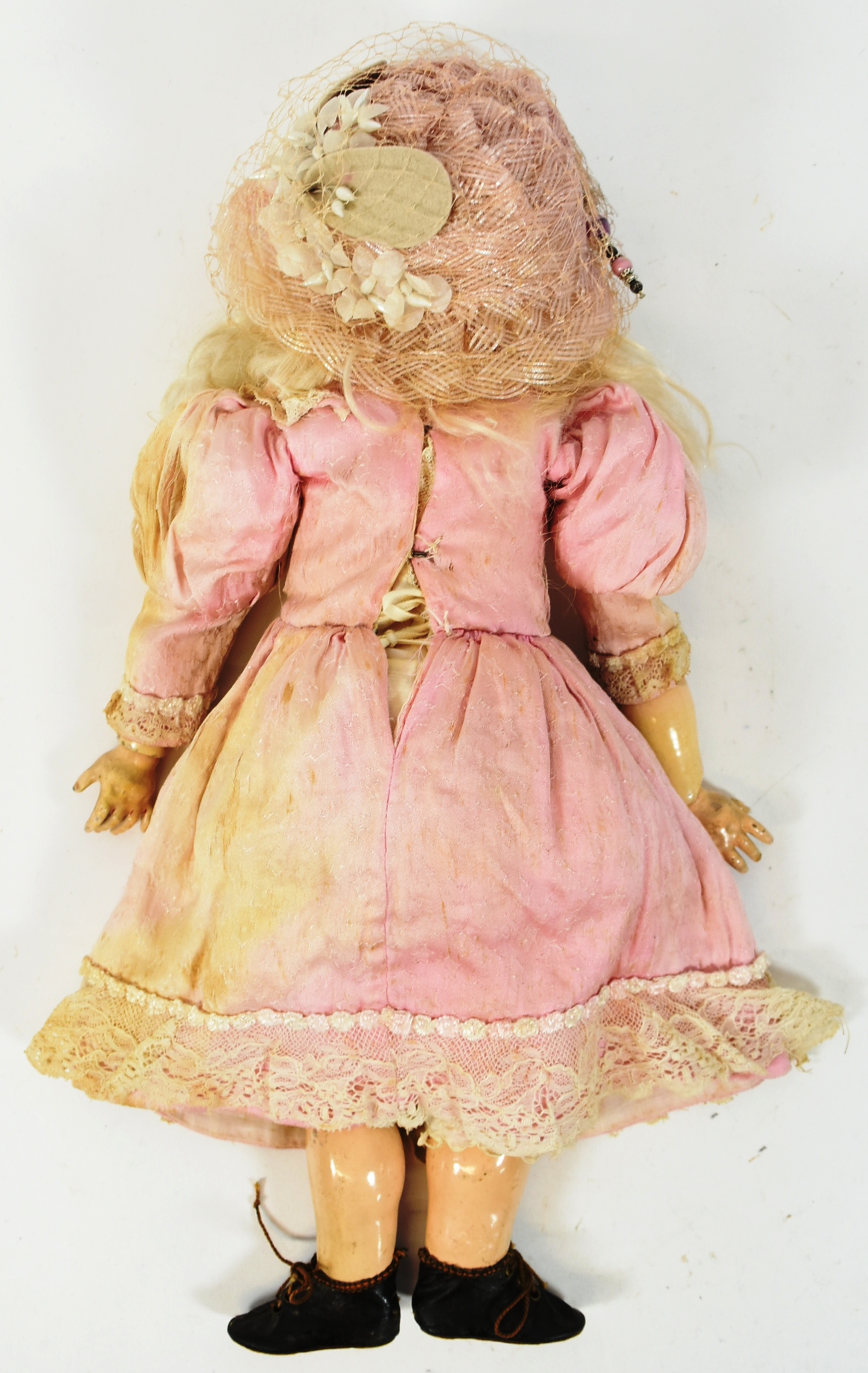 EARLY 20TH CENTURY GERMAN SIMON & HALBIG BISQUE HEADED DOLL - Image 6 of 7