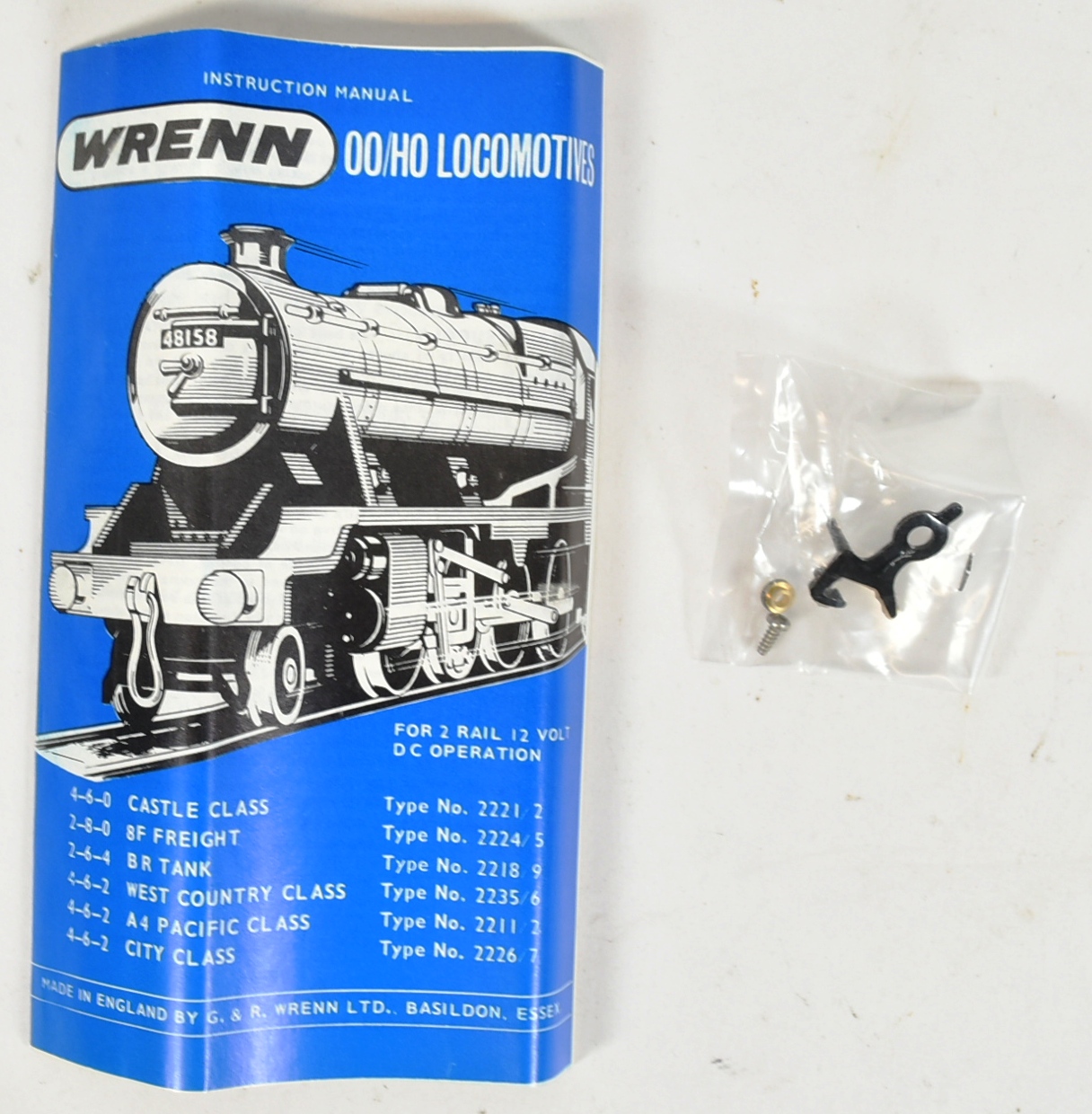 VINTAGE WRENN OO GAUGE MODEL RAILWAY TRAINSET LOCOMOTIVE - Image 5 of 6