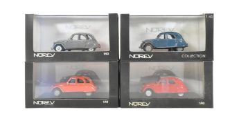 DIECAST - X4 NOREV MADE 1/43 SCALE CITROEN MODELS