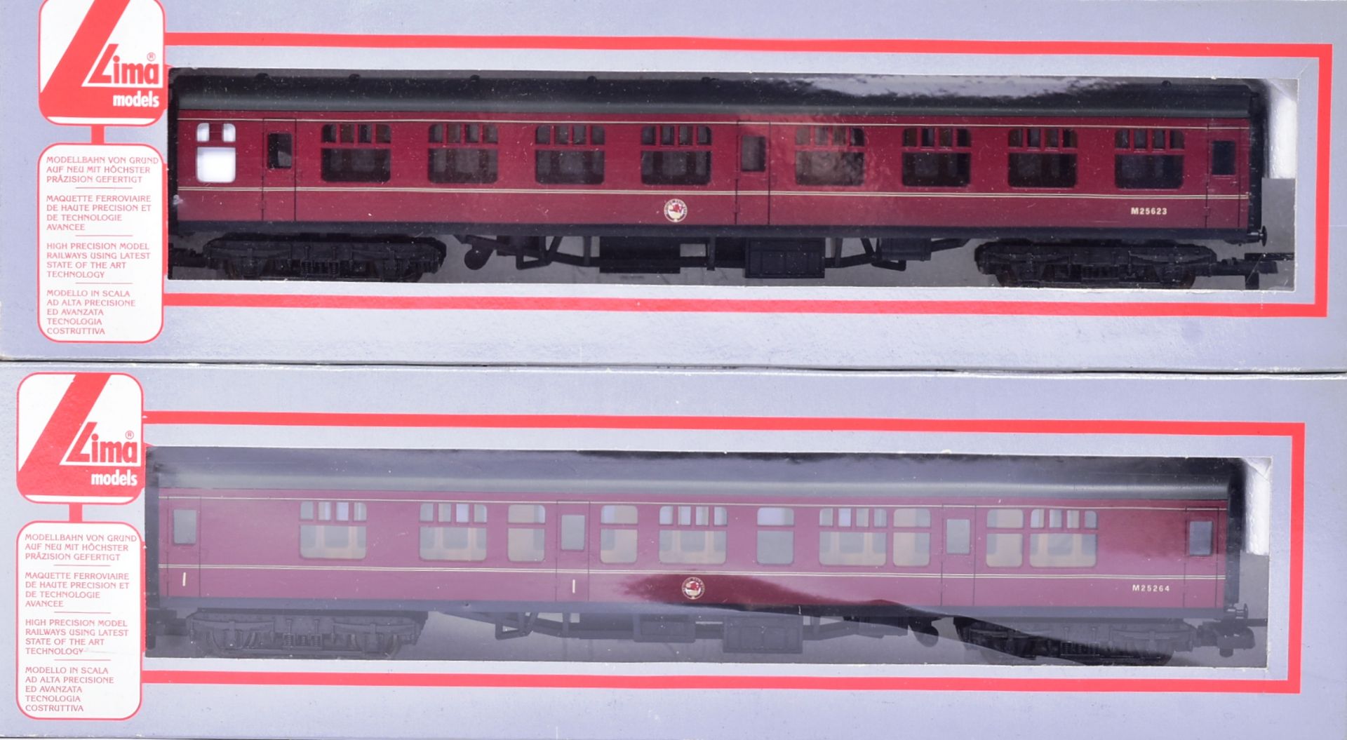 COLLECTION OF LIMA OO GAUGE TRAINSET LOCOMOTIVE COACHES - Image 4 of 6