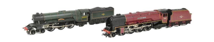 TWO VINTAGE HORNBY OO GAUGE MODEL RAILWAY LOCOMOTIVES