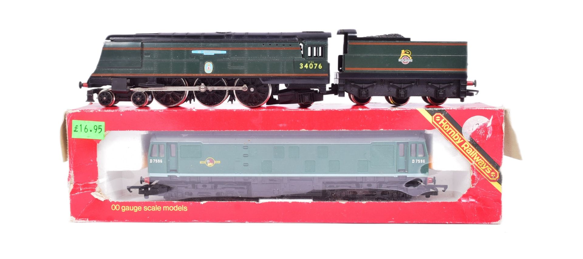 TWO HORNBY OO GAUGE MODEL RAILWAY TRAINSET LOCOMOTIVES