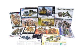 COLLECTION OF MODEL KITS OF MILITARY INTEREST