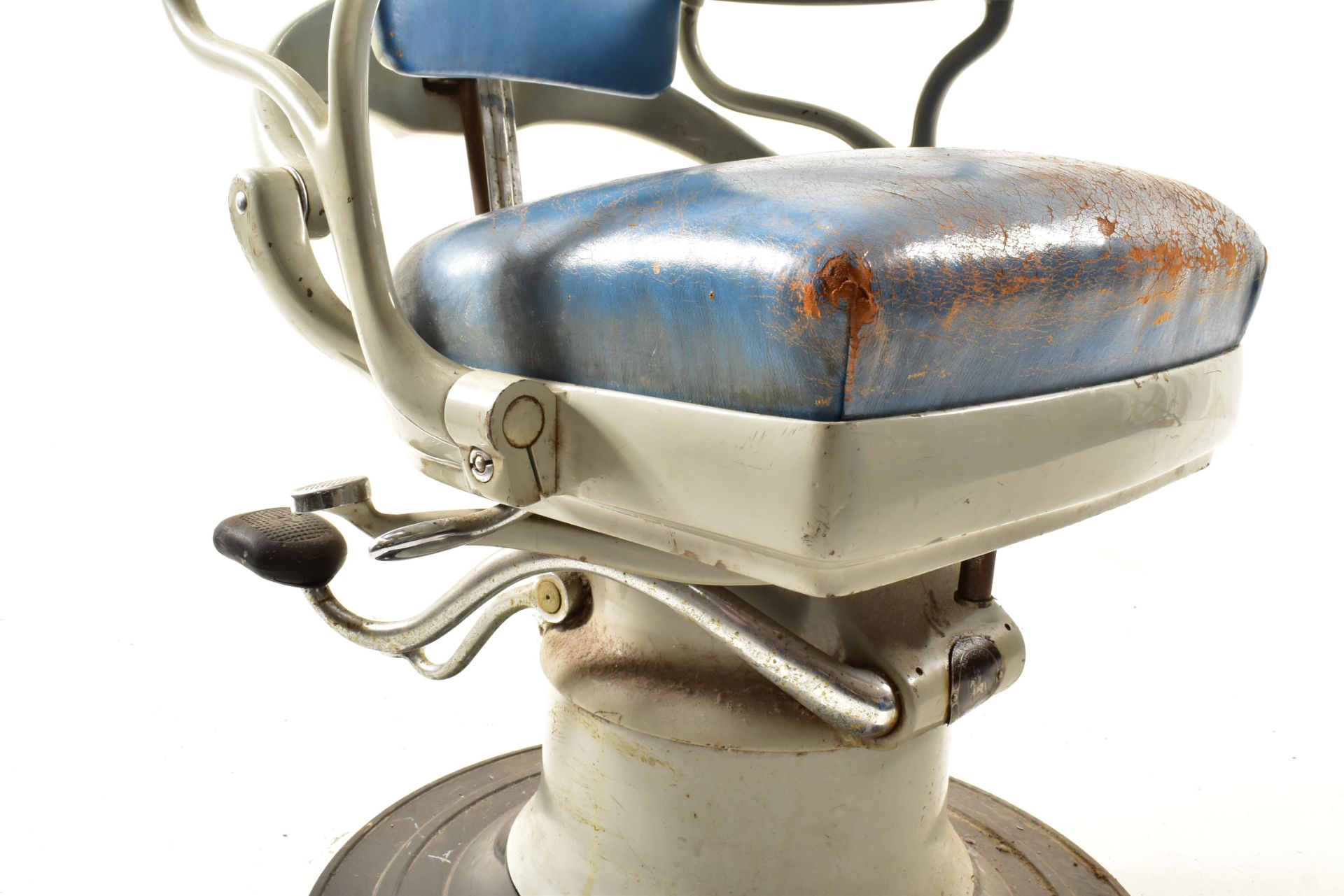 RITTER AG - MID CENTURY 1940S DENTIST ARTICULATED CHAIR - Image 4 of 8