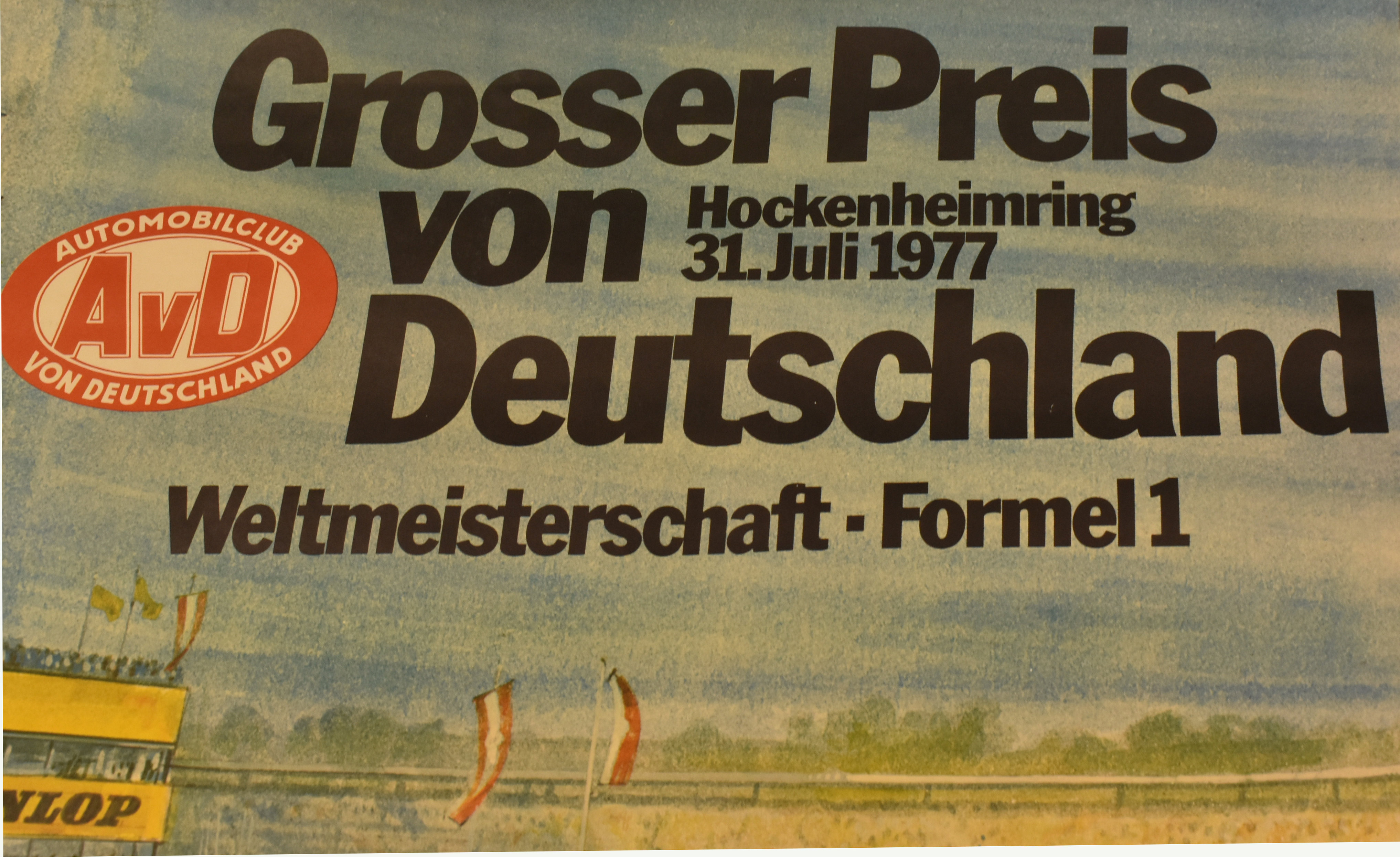 AVD - GROßER PREIS VON DEUTSCHLAND FORMEL 1 1977 - Image 2 of 3