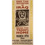 BILLY CHILDISH - END THE OCCUPATION OF IRAQ 2005