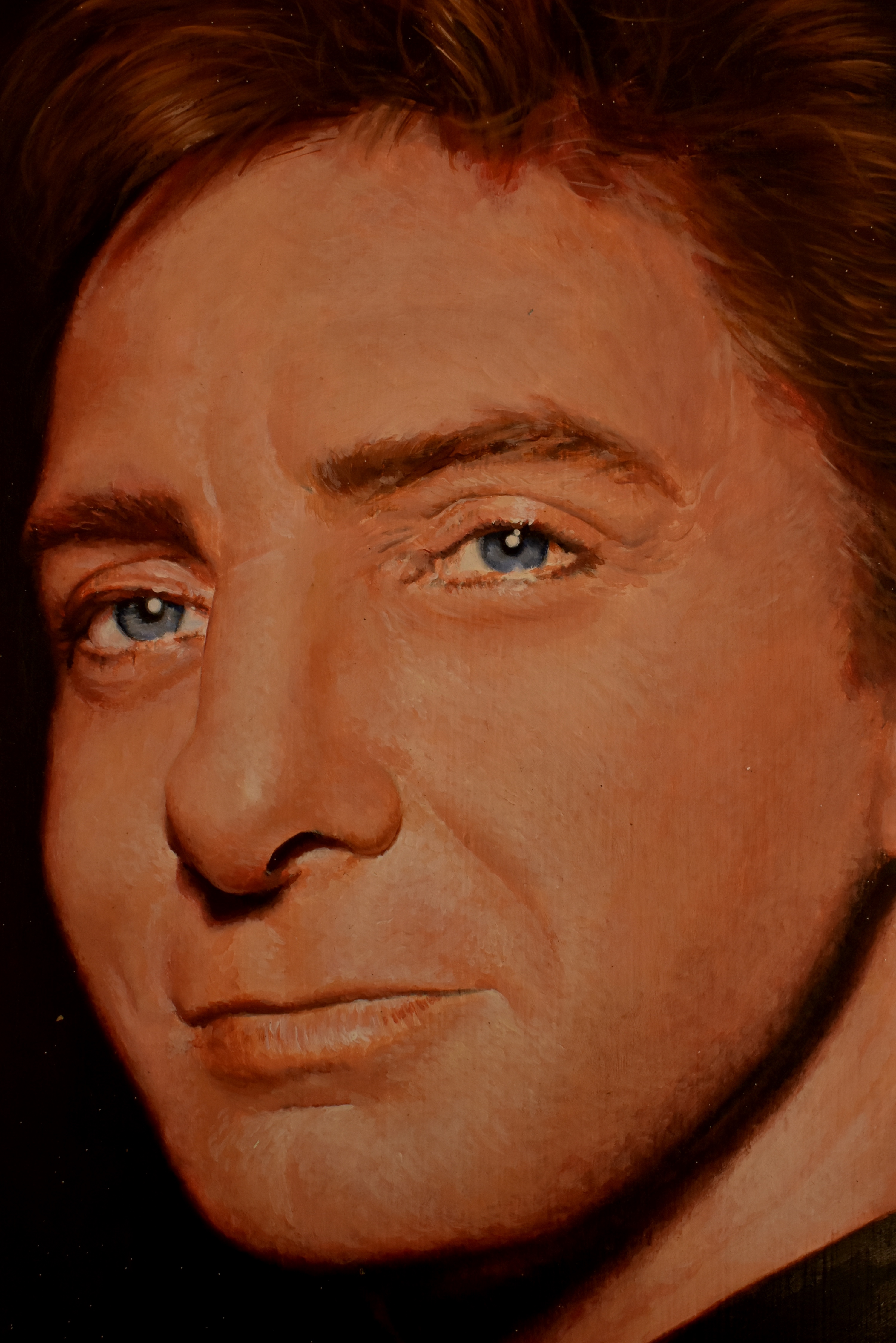 VINCENT HNEDY - PORTRAIT OF BARRY MANILOW - 1998