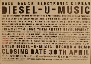 DIESEL- U-MUSIC - ROCK DANCE ELECTRONIC & URBAN 2003