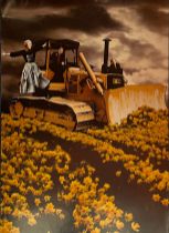 JAMES CAUTY - CNPD - JULIE ANDREWS IN A BULLDOZER