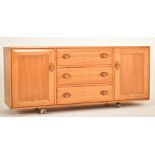 ERCOL - WINDSOR RANGE - MID CENTURY ELM SIDEBOARD