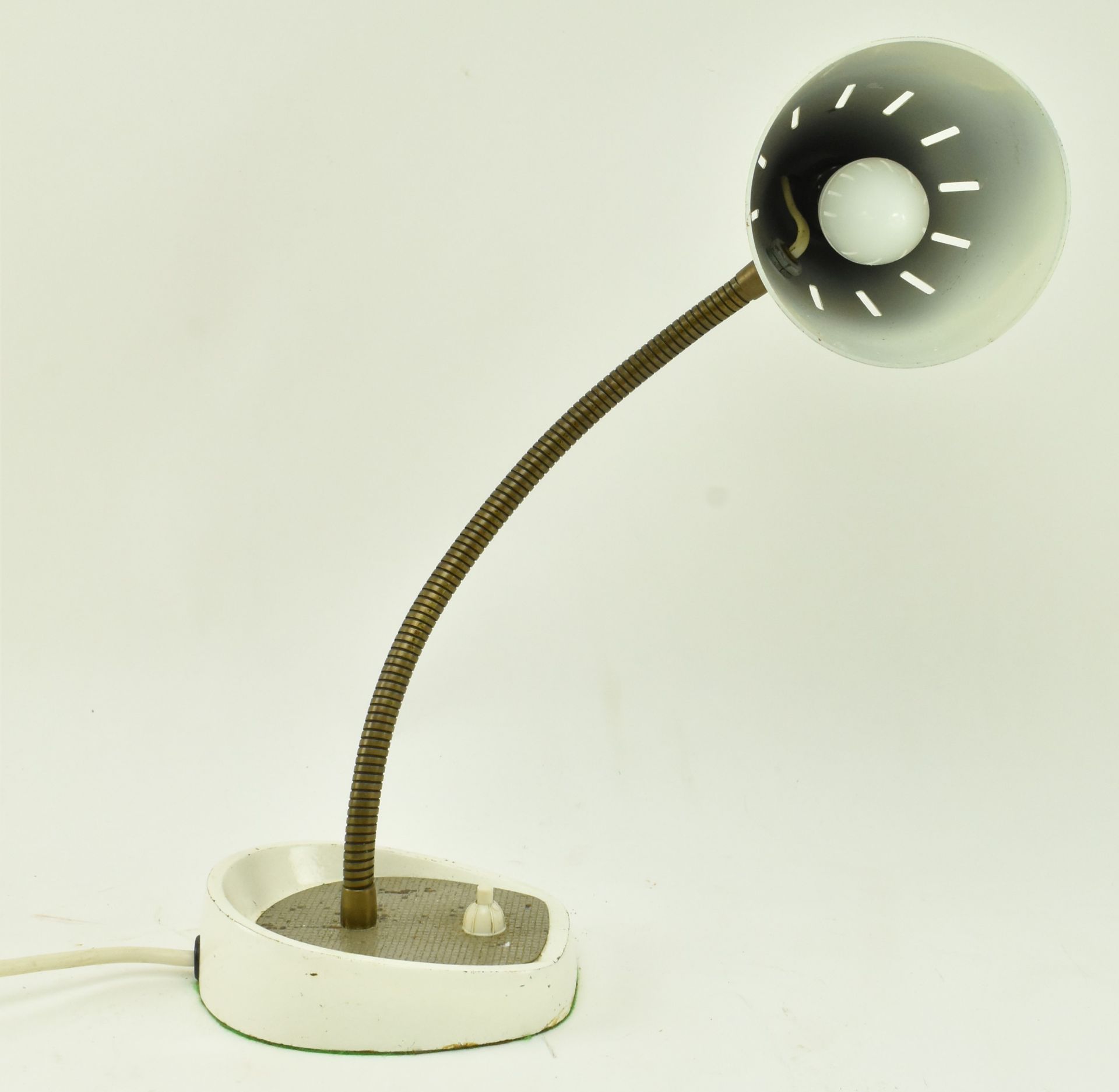 PIFCO MODEL 971 - RETRO 20TH CENTURY GOOSENECK DESK LAMP - Bild 2 aus 7