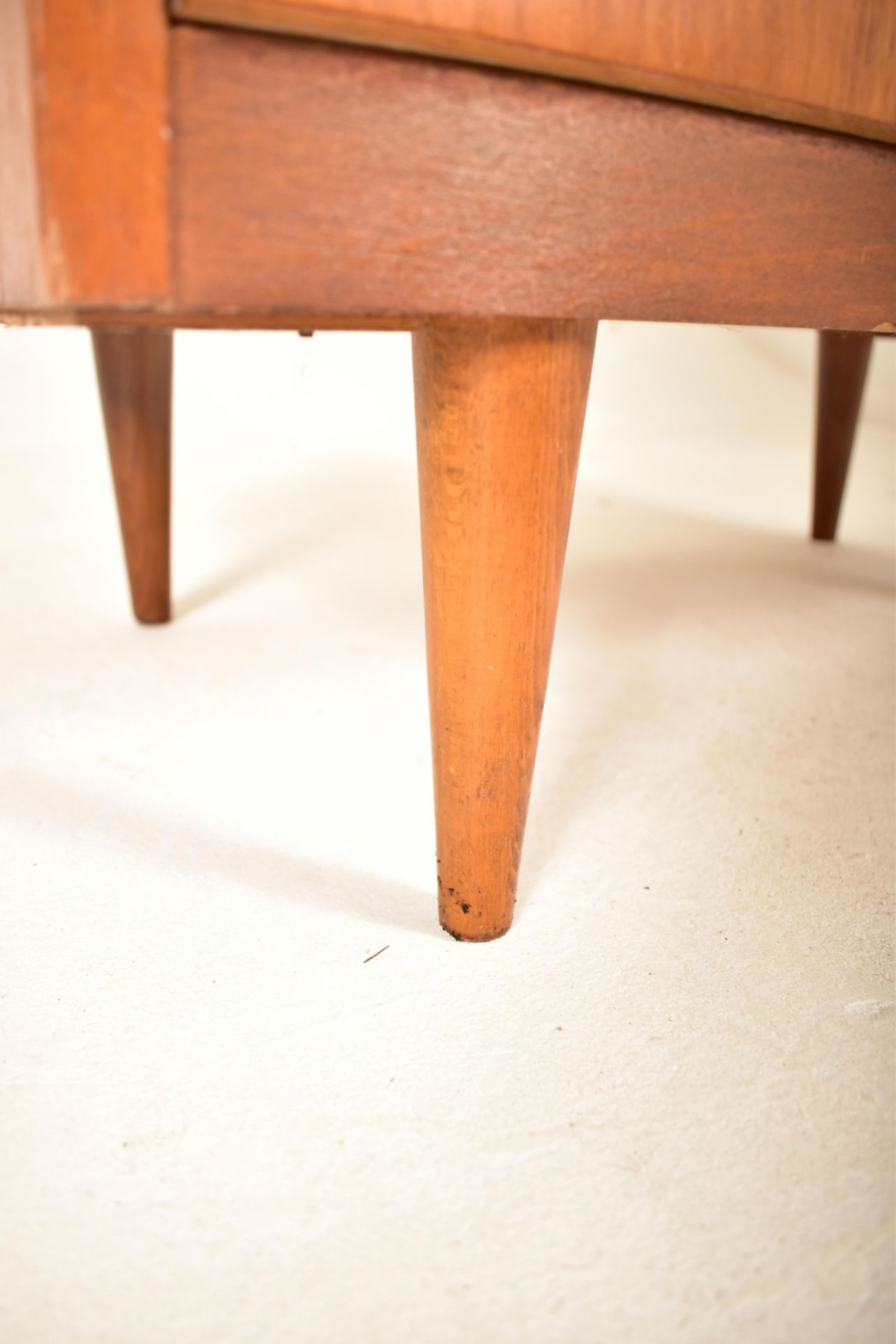 LEBUS FURNITURE - MID CENTURY TEAK UPRIGHT CHEST OF DRAWERS - Image 3 of 5