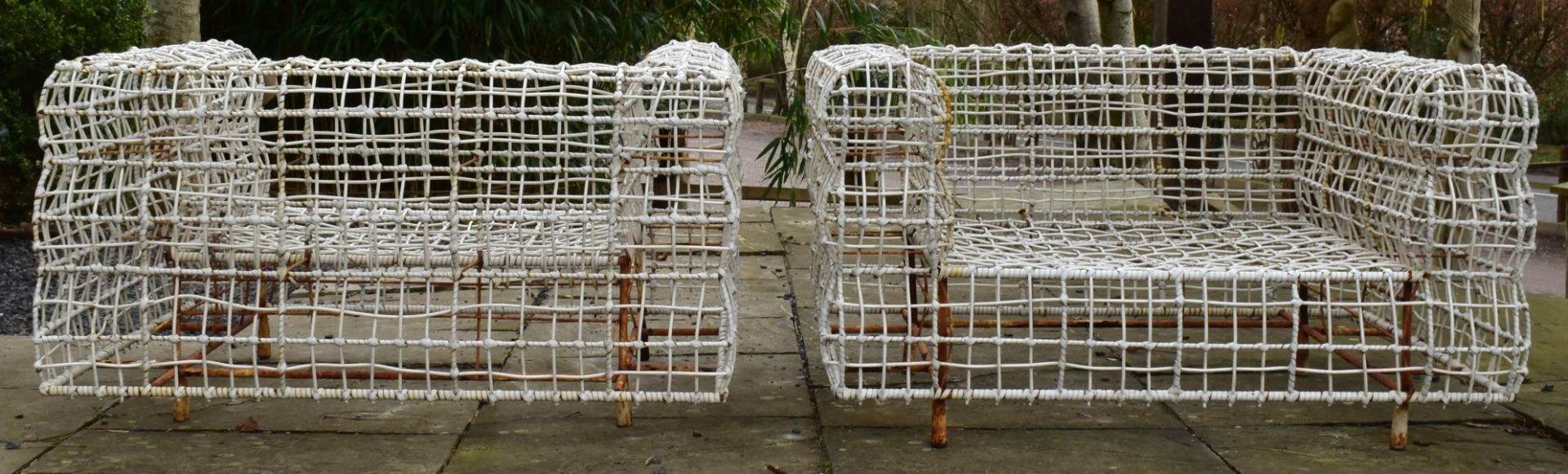 KENNETH COBONPUE - YIN & YANG CHAIRS - PAIR OF DESIGNER CHAIRS - Image 4 of 6