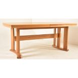 CONTEMPORARY HIGH END BRITISH DESIGN OAK DINING TABLE