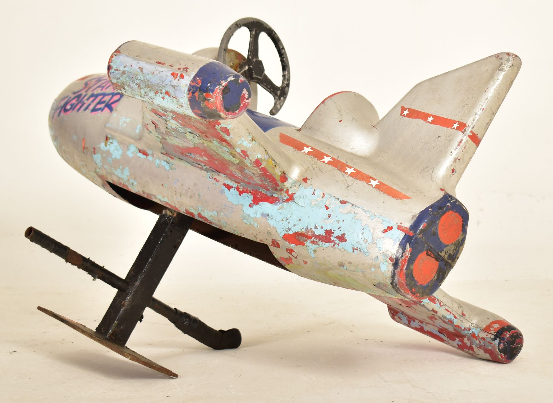 FIGHTER JET JUVENILE RIDE - VINTAGE FAIRGROUND CAROUSEL RIDE - Image 4 of 4