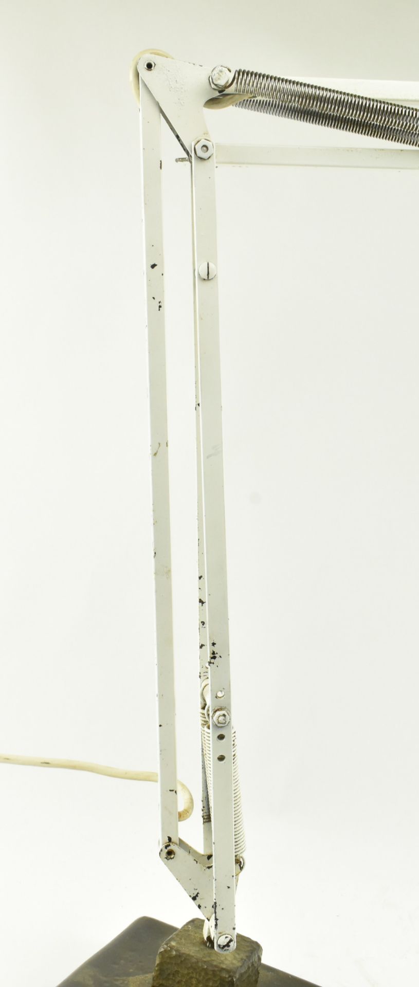 RETRO 20TH CENTURY WHITE ANGLEPOISE DESK LAMP - Image 6 of 8
