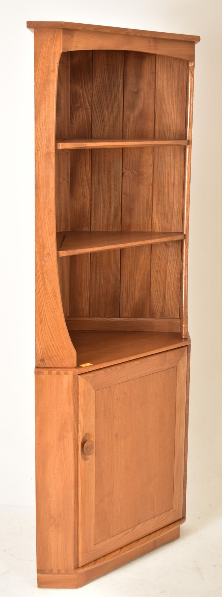 ERCOL - WINDSOR MODEL - RETRO ELM CORNER CABINET