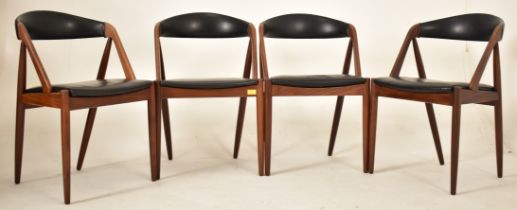 KAI KRISTIANSEN FOR SCHOU ANDERSEN - MODEL 31 - FOUR CHAIRS