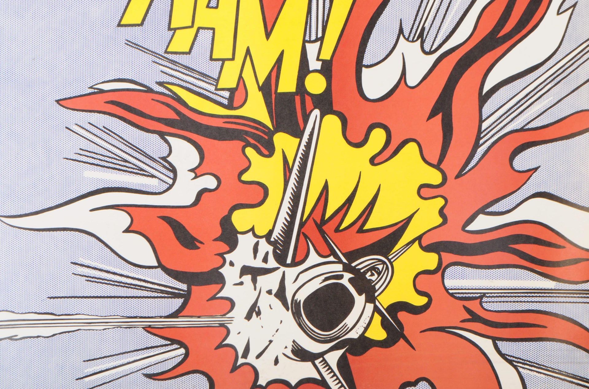 ROY LICHTENSTEIN WHAAM! PRINT - PUBLISHED BY TATE GALLERY - Image 8 of 8